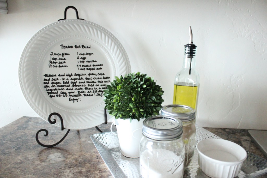 Recipe Plate | The Wood Grain Cottage