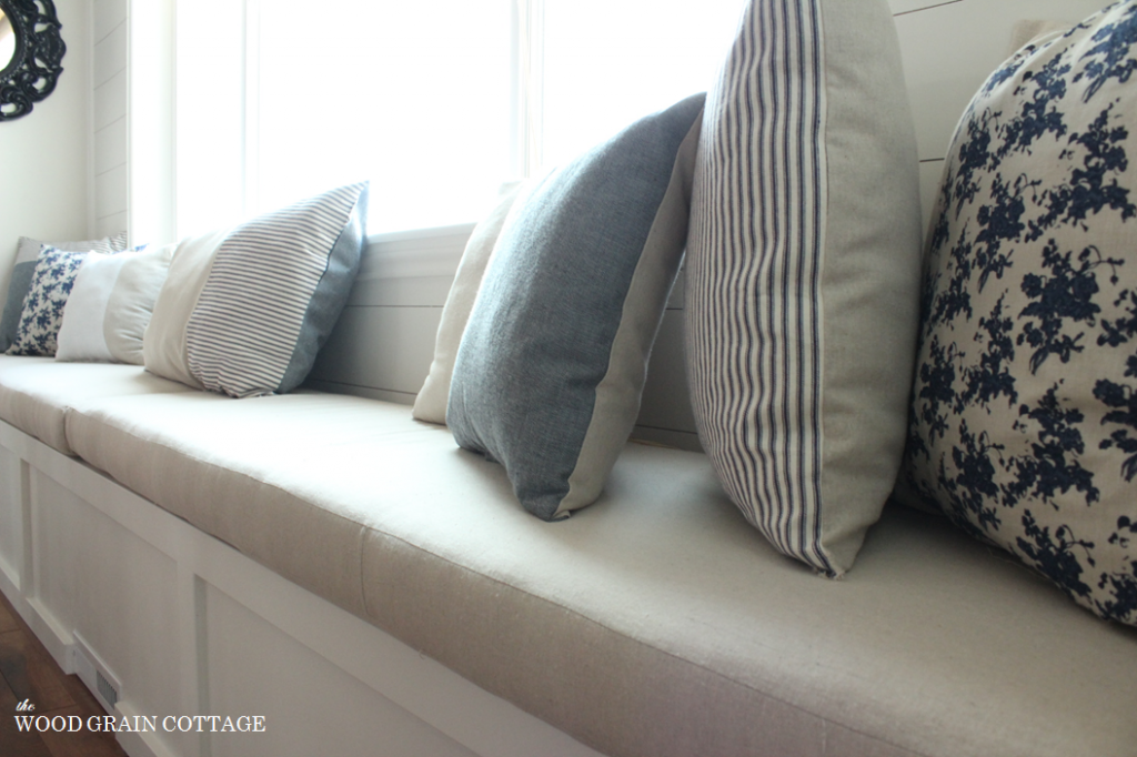 Breakfast Nook Pillows The Wood Grain Cottage