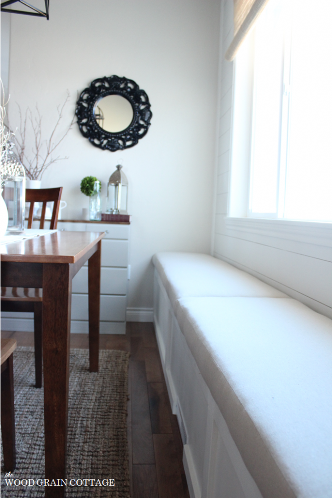 Breakfast Nook Bench Cushion The Wood Grain Cottage