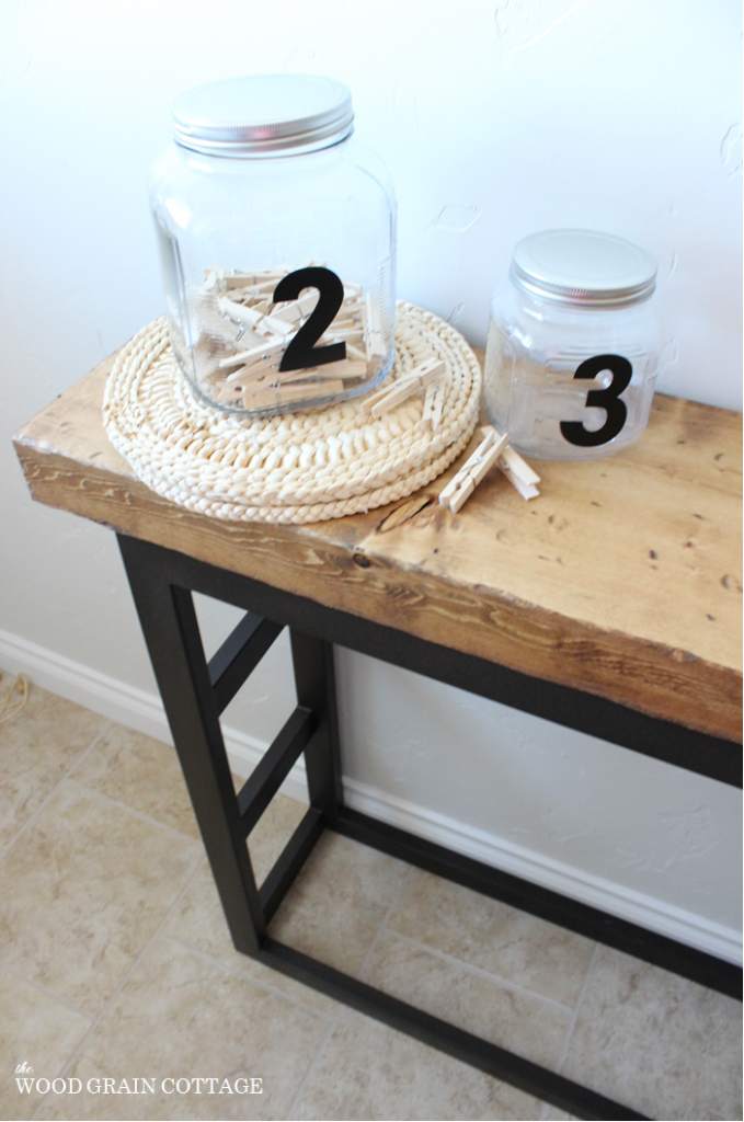 Diy Pottery Barn Side Table | The Wood Grain Cottage