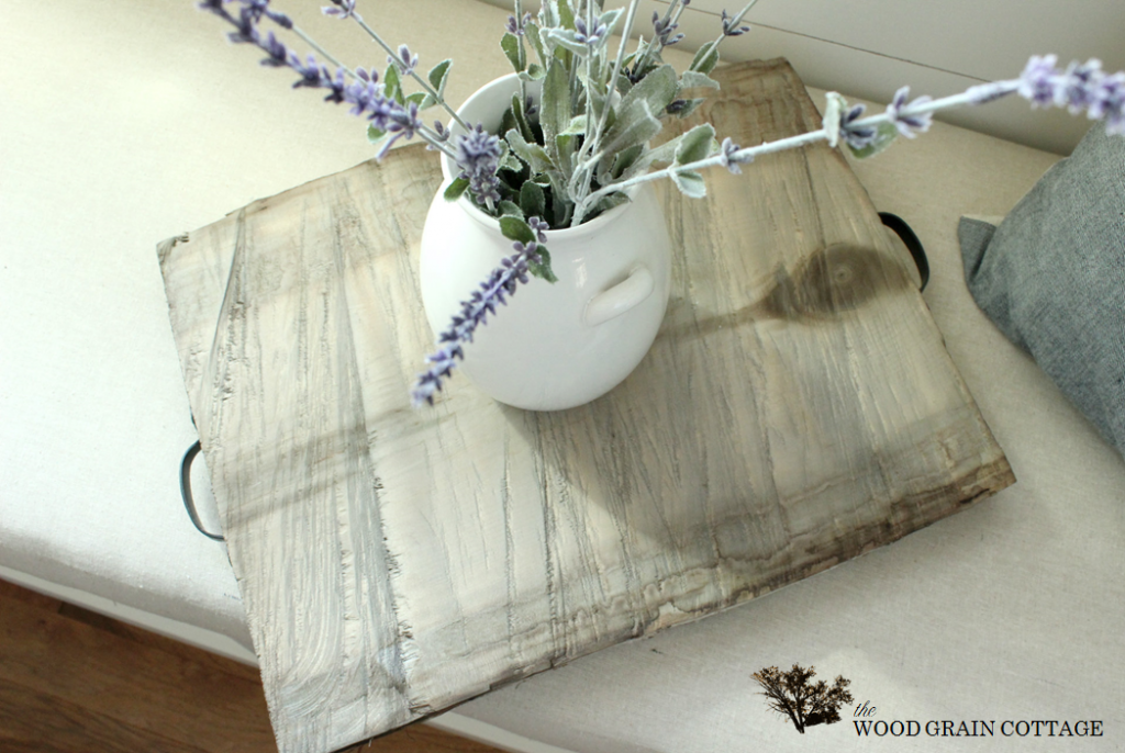 Weathered Wood Tray by The Wood Grain Cottage
