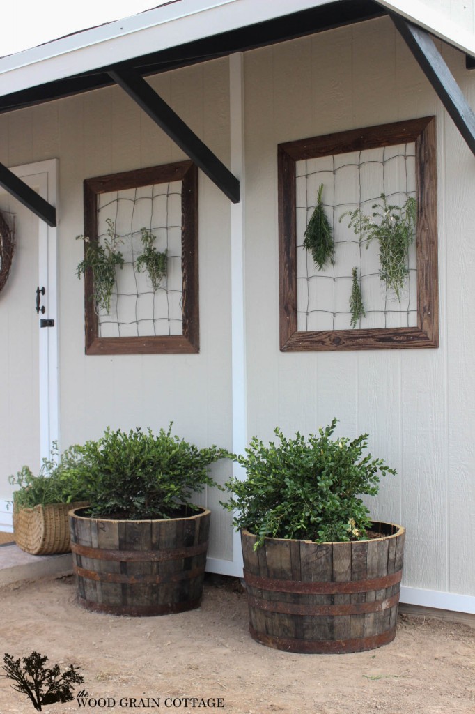 Shed Makeover by The Wood Grain Cottage