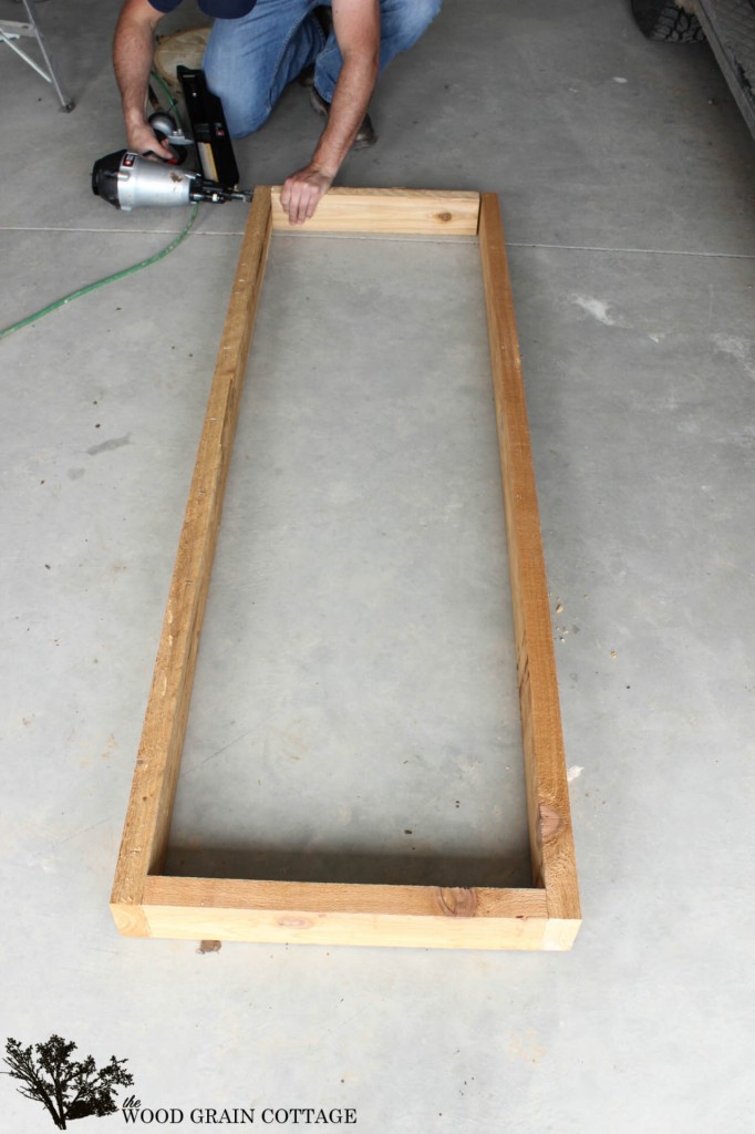 Fold Up Potting Bench by The Wood Grain Cottage