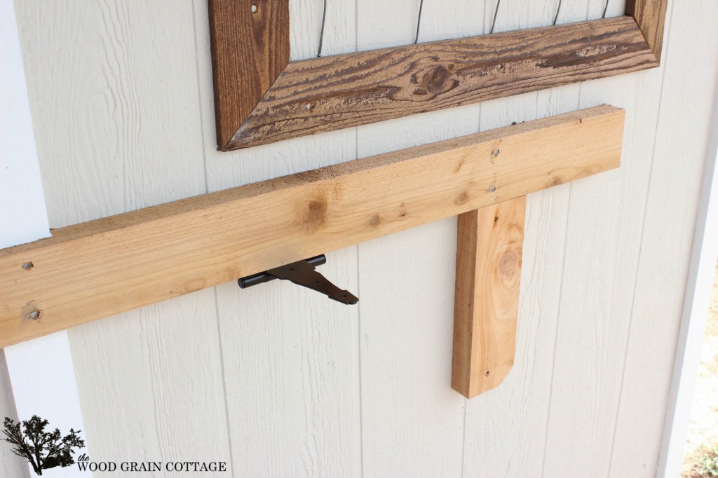 Fold Up Potting Bench by The Wood Grain Cottage