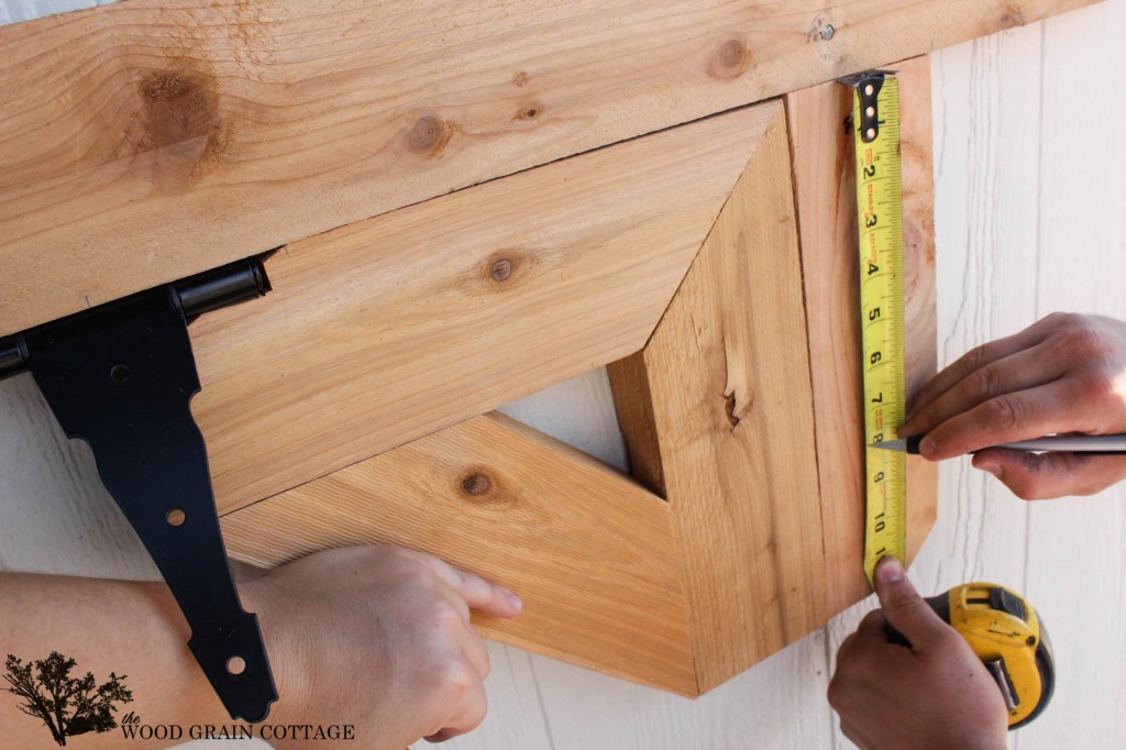 Fold Up Potting Bench by The Wood Grain Cottage