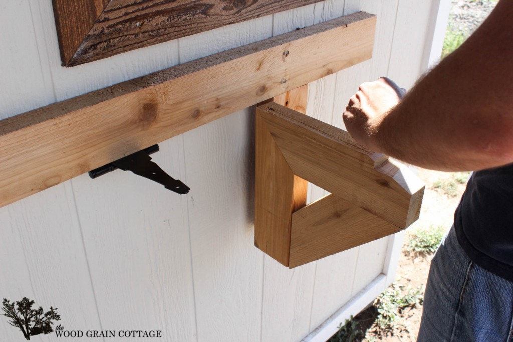 Fold Up Potting Bench by The Wood Grain Cottage