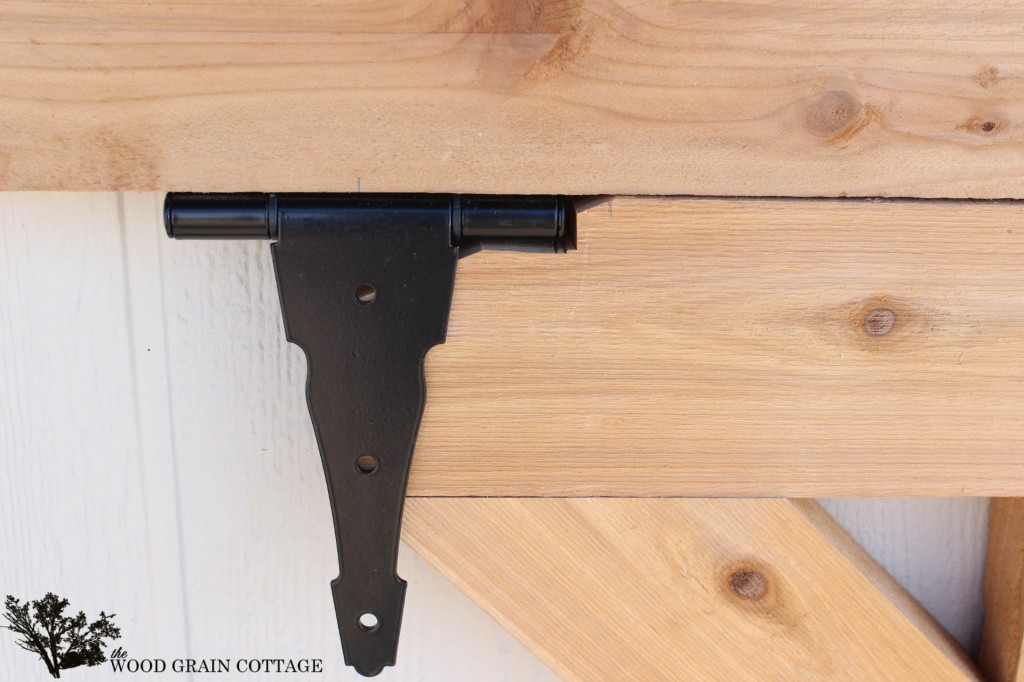 Fold Up Potting Bench by The Wood Grain Cottage