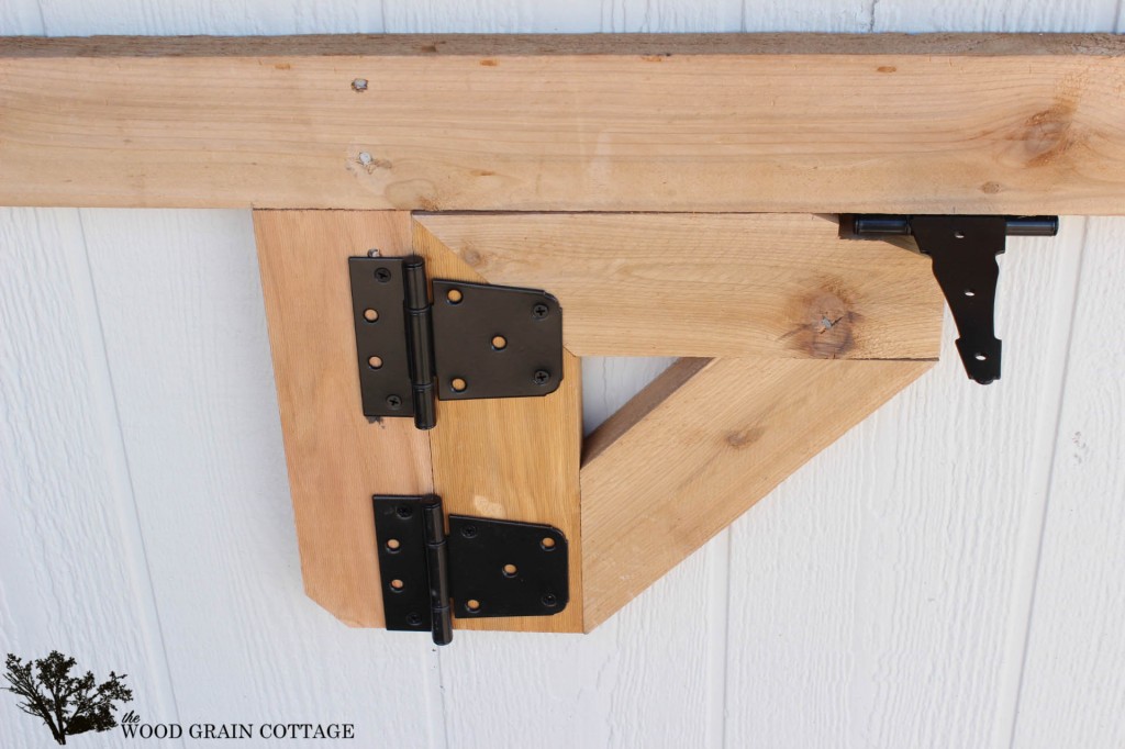 Fold Up Potting Bench by The Wood Grain Cottage