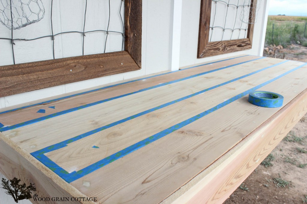 Fold Up Potting Bench by The Wood Grain Cottage