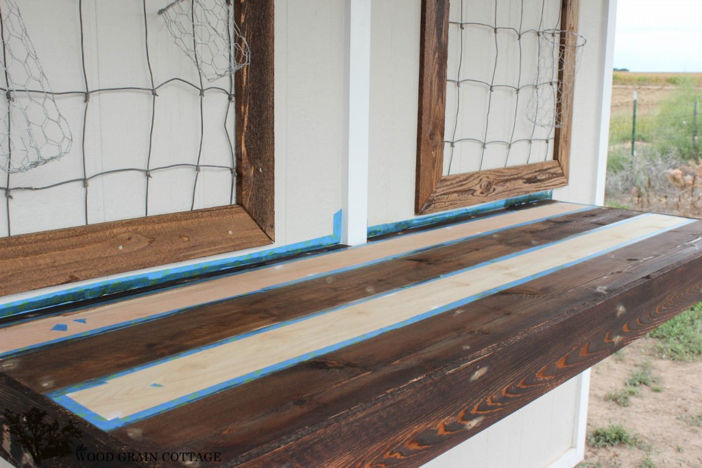 Fold Up Potting Bench by The Wood Grain Cottage