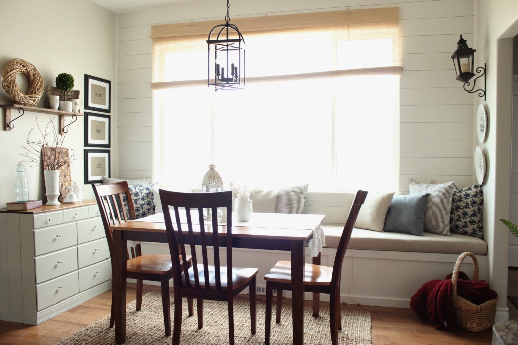 Breakfast Nook by The Wood Grain Cottage