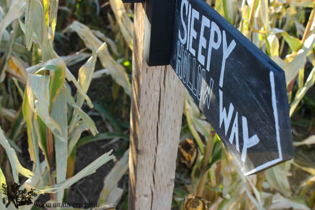 Chalkboard Sign Pole by The Wood Grain Cottage