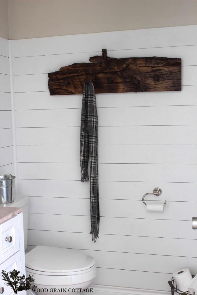 Railroad Spike Hook Rack by The Wood Grain Cottage