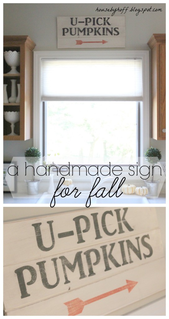 DIY Fall Chalkboard Pumpkin Sign - Oh, YES please!!! — This New Old House