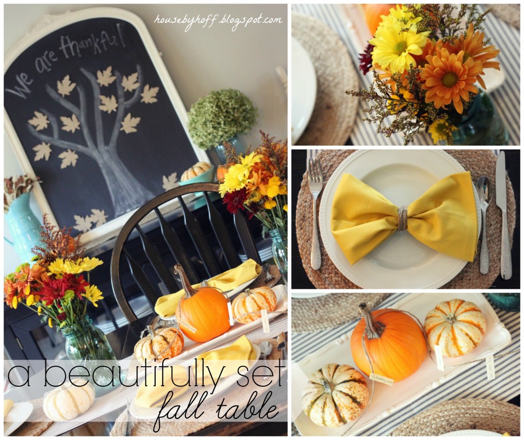 Thanksgiving Table | House By Hoff