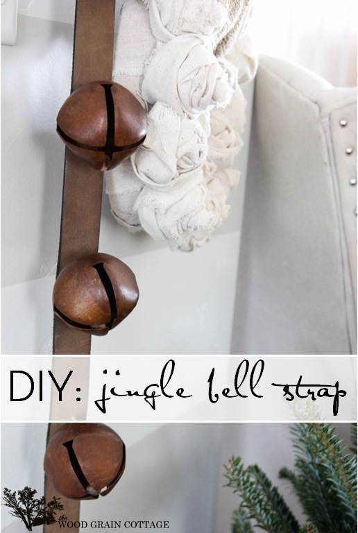 DIY Jingle Bell Strap by The Wood Grain Cottage