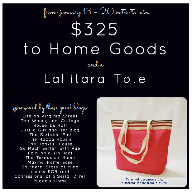 Home Goods Giveaway 