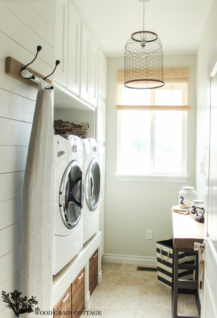 Laundry Room by The Wood Grain Cottage