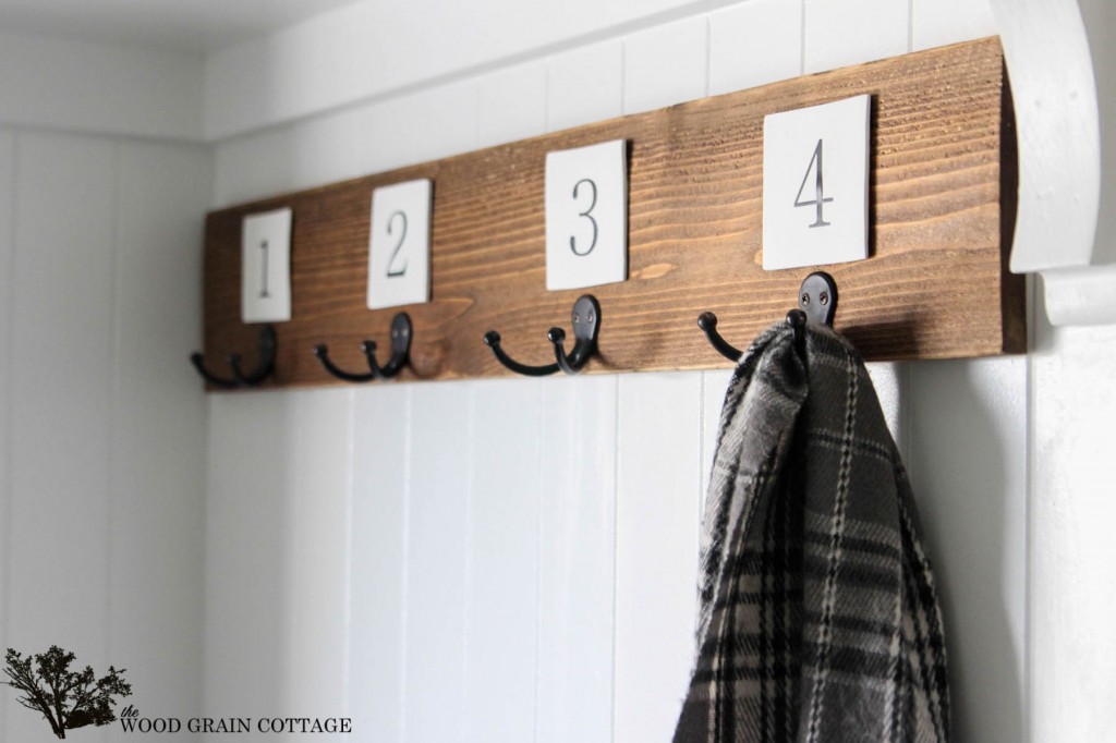 Fence Picket Coat Rack by The Wood Grain Cottage