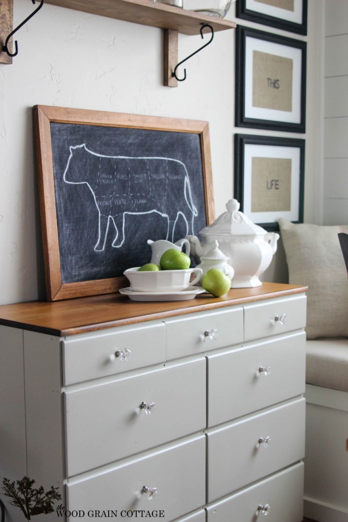 DIY Beef Butcher Guide Canvas by The Wood Grain Cottage
