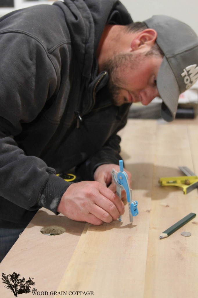 DIY Plank Door by The Wood Grain Cottage