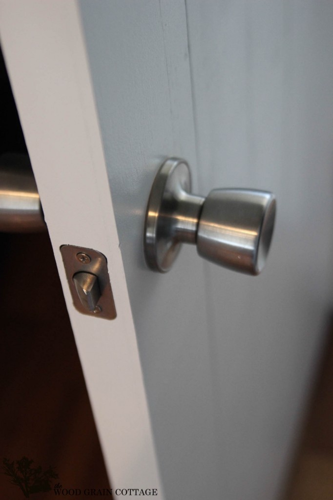 DIY Plank Door by The Wood Grain Cottage