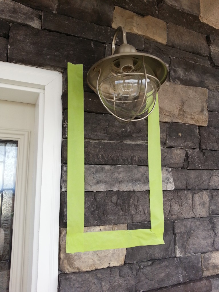 Front Porch Lantern Light by The Wood Grain Cottage