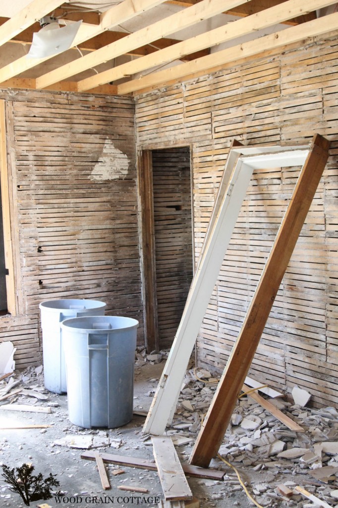 Demolation (Part 2) at the Fixer Upper by The Wood Grain Cottage