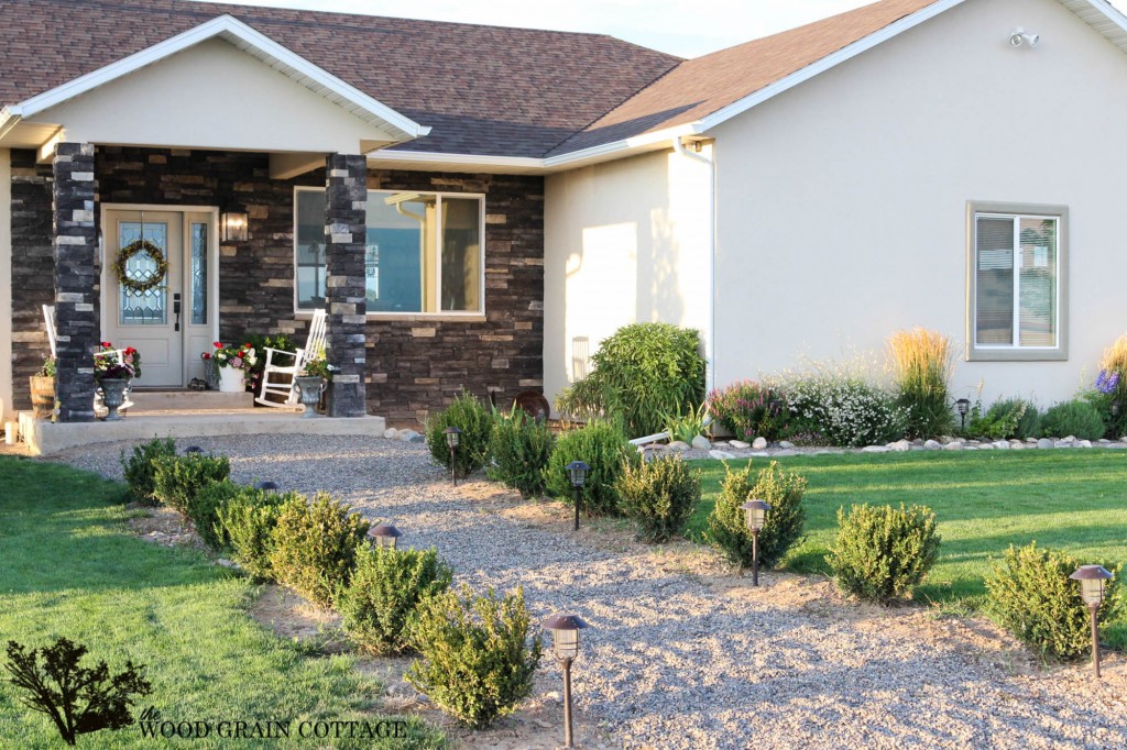 Boxwood Walkway by The Wood Grain Cottage