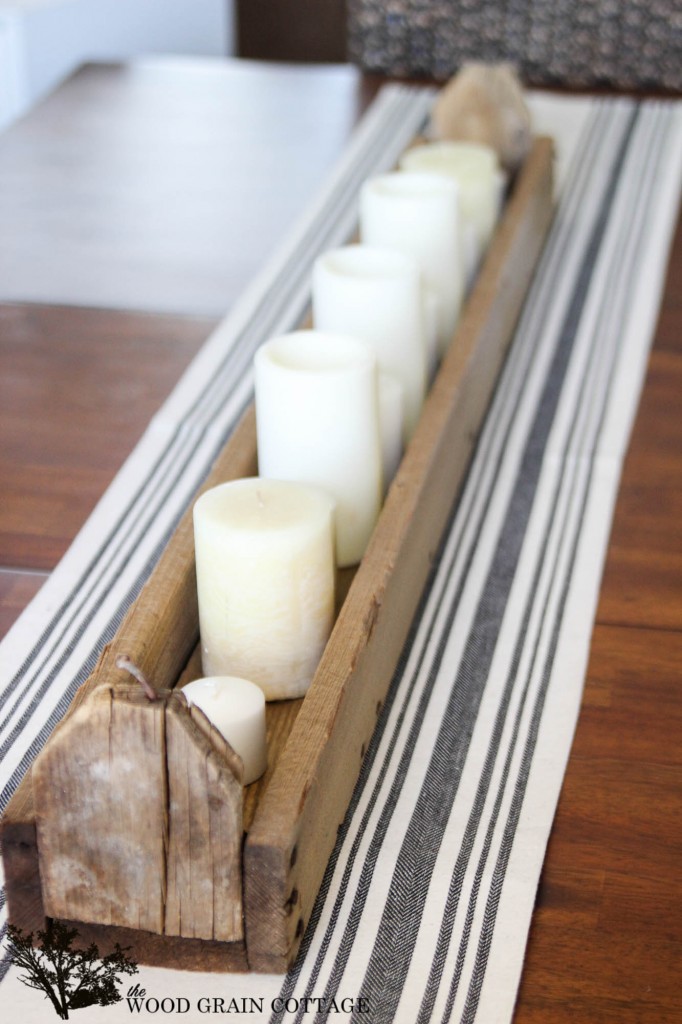 Easy Chicken Feeder Centerpiece by The Wood Grain Cottage