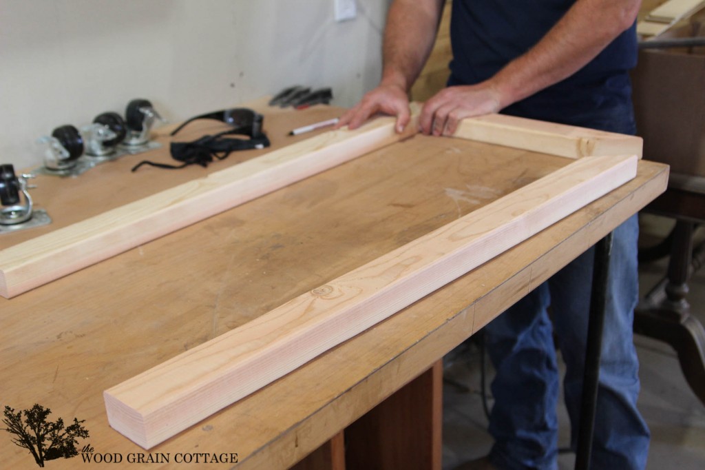 DIY Rolling Fire Wood Cart by The Wood Grain Cottage