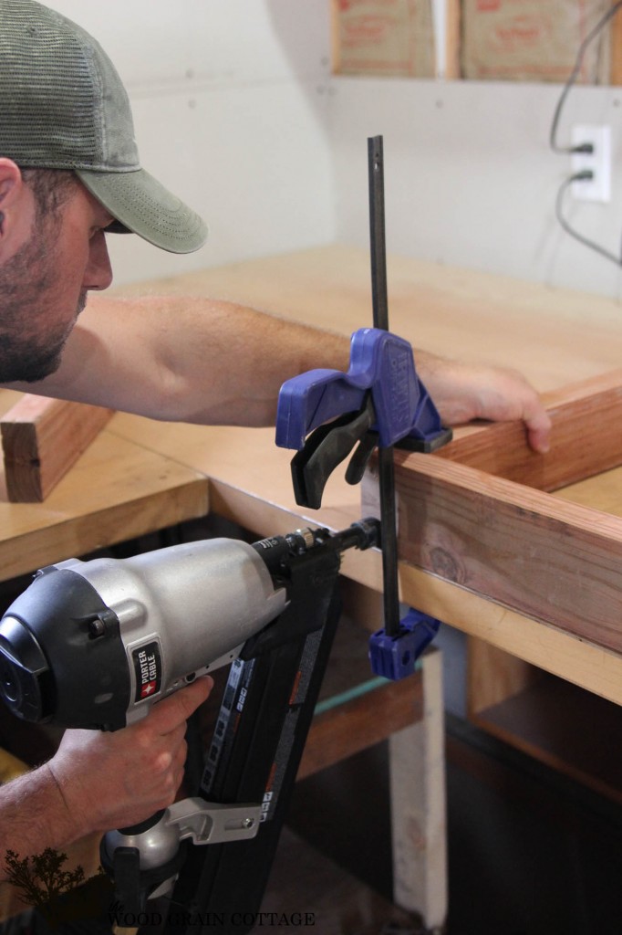 DIY Rolling Fire Wood Cart by The Wood Grain Cottage