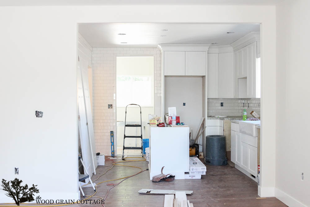 Fixer Upper Update- Cabinets & Tile by The Wood Grain Cottage