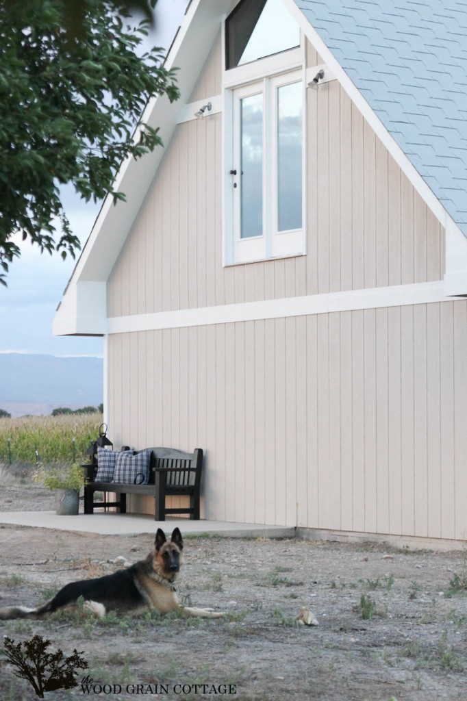 Garage Makeover by The Wood Grain Cottage