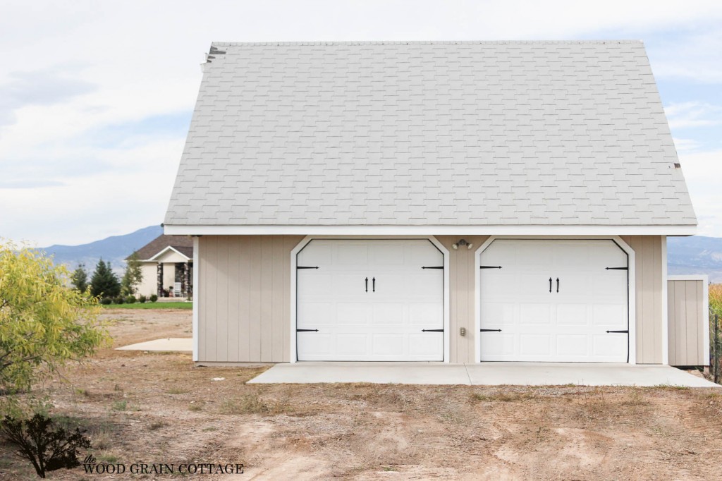 Garage Makeover by The Wood Grain Cottage