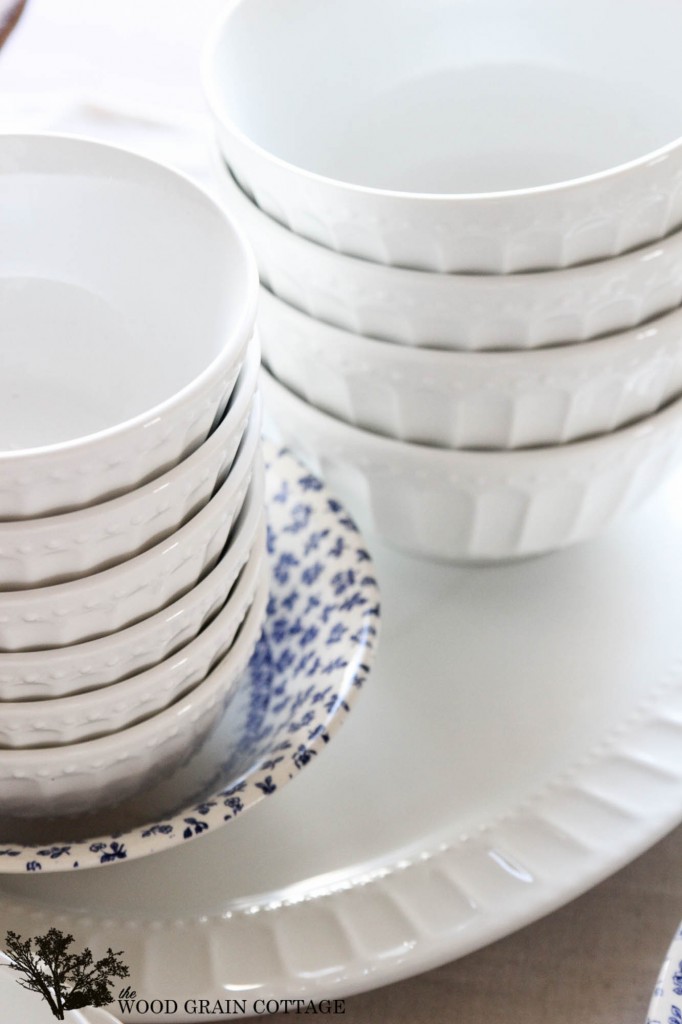 White Dinnerware by The Wood Grain Cottage