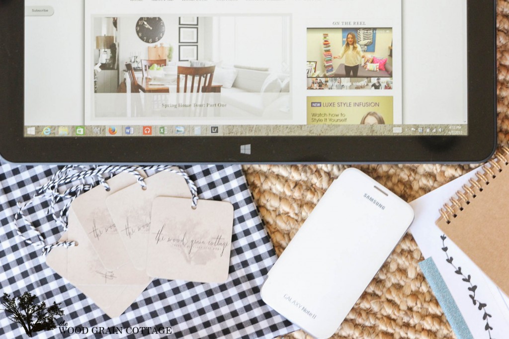 How To Start A Blog by The Wood Grain Cottage