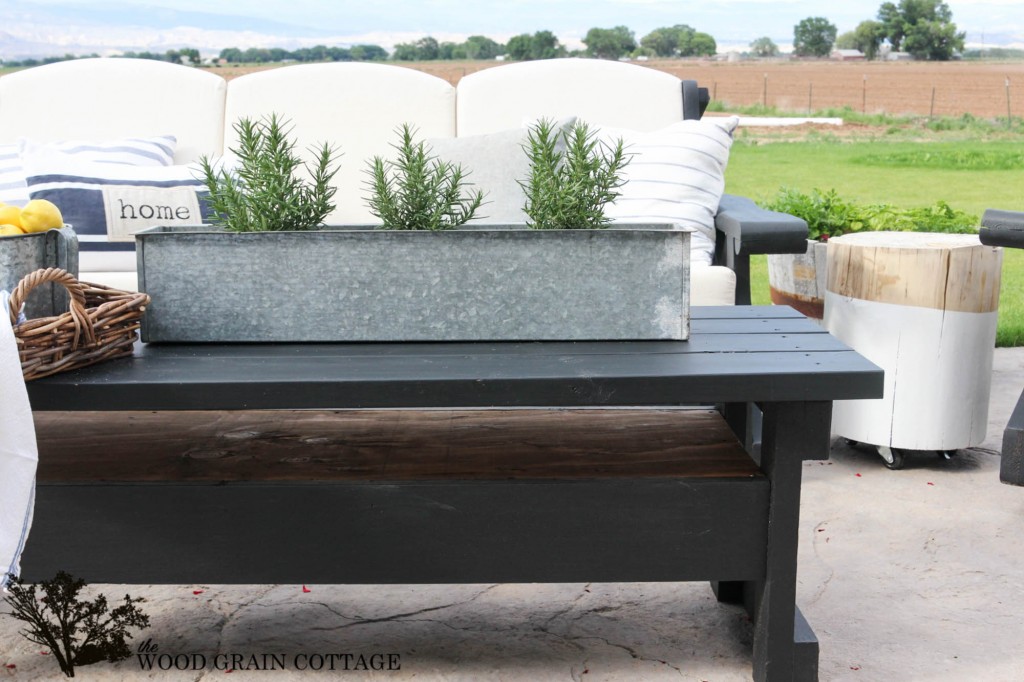 Outdoor Patio Furniture Makeover. By The Wood Grain Cottage