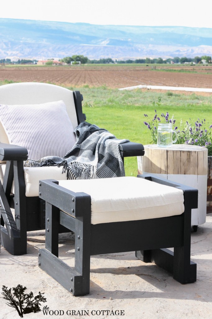 Outdoor Patio Furniture Makeover. By The Wood Grain Cottage