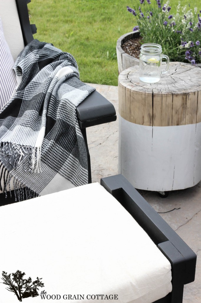 Outdoor Patio Furniture Makeover. By The Wood Grain Cottage