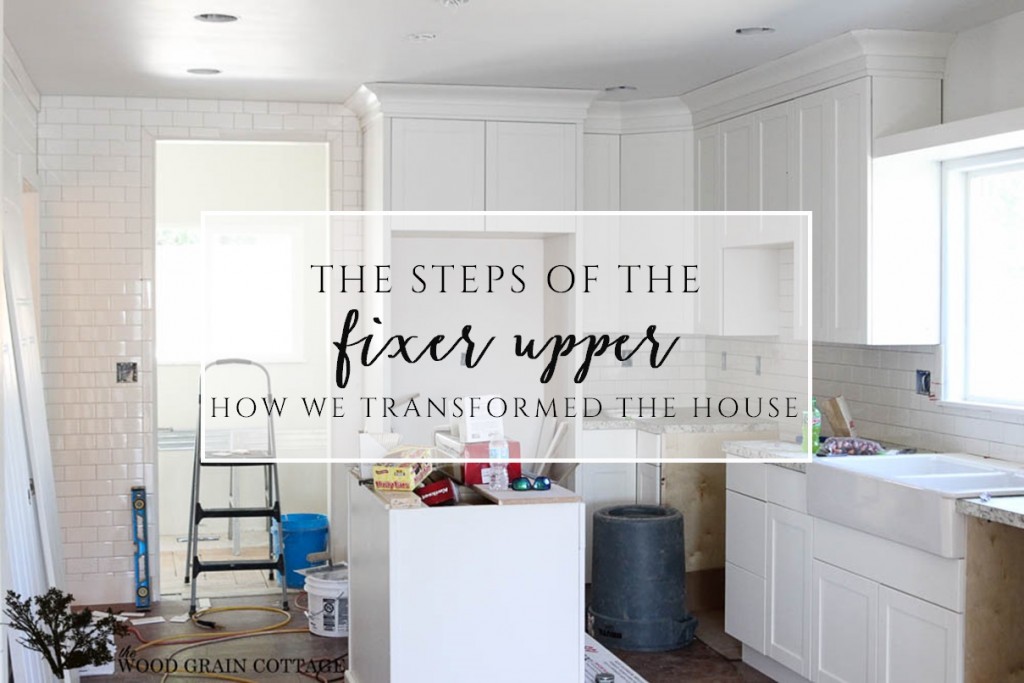 The Steps of the Fixer Upper by The Wood Grain Cottage