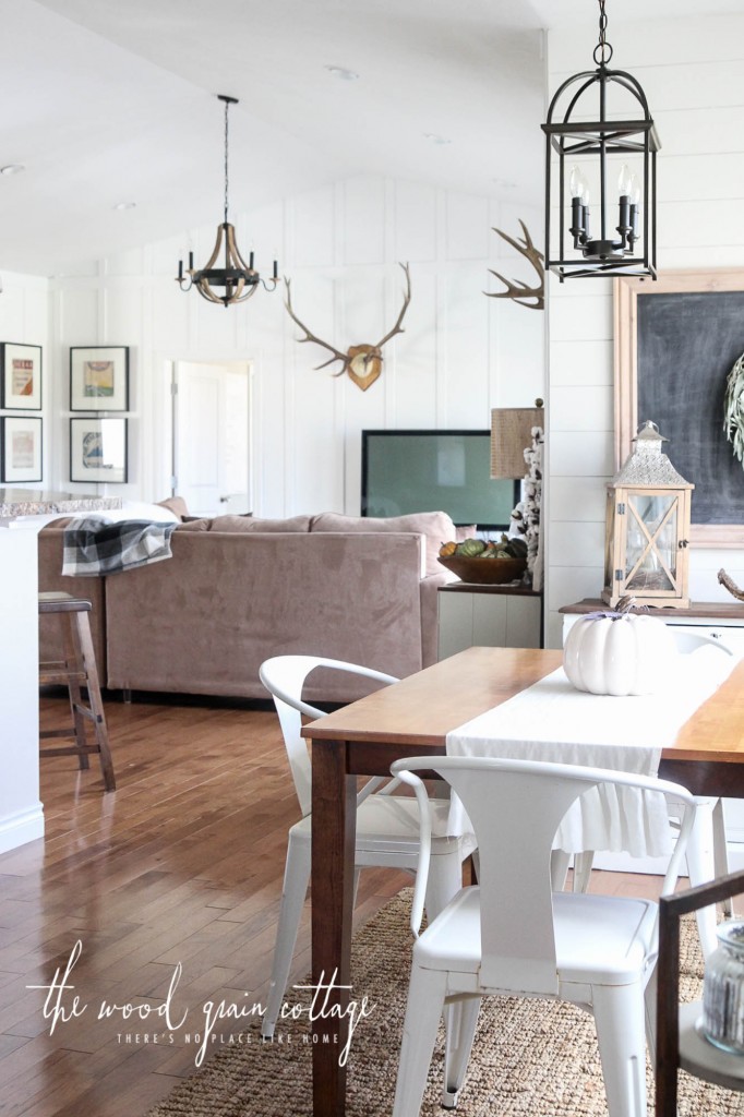 Fresh & Simple Fall Home Tour by The Wood Grain Cottage