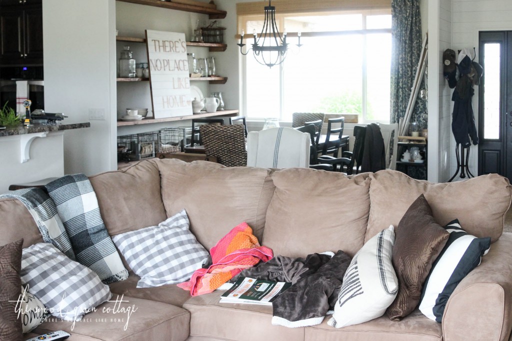 The Messy Home Tour by The Wood Grain Cottage