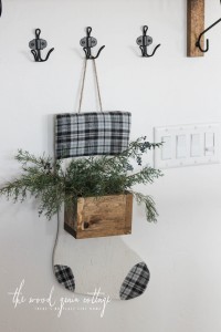 DIY Wood Stocking By The Wood Grain Cottage
