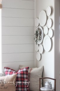 How To Hang Plates On The Wall by The Wood Grain Cottage