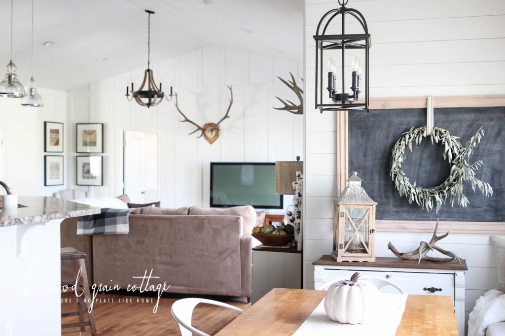 The How & Why Of Combining Different Wall Treatments by The Wood Grain Cottage