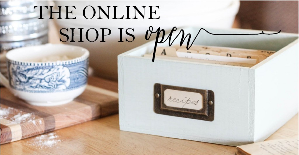 The Online Shop Is Open- The Wood Grain Cottage