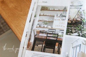Romantic Homes Magazine Feature by The Wood Grain Cottage