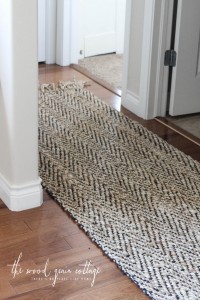New Hallway Rug by The Wood Grain Cottage