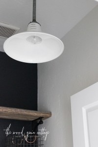 New Light In The Master Bathroom by The Wood Grain Cottage